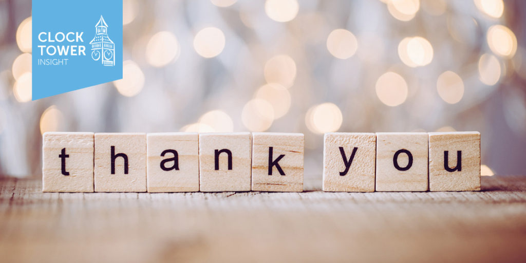 The Lost Art of Saying Thank You